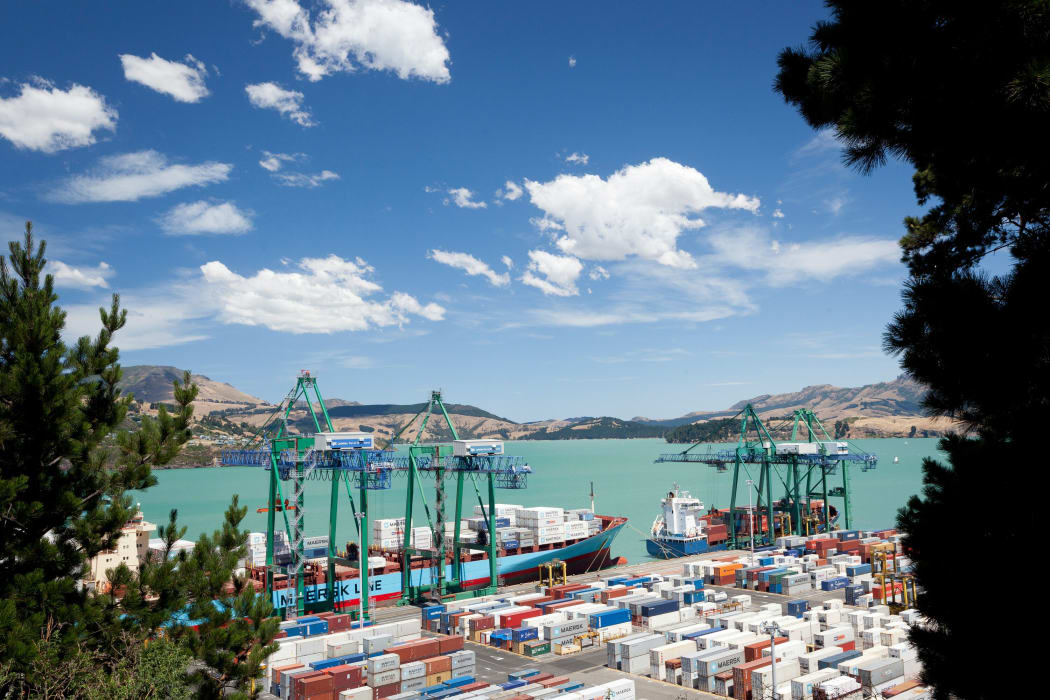 Lyttelton Port's Cashin Quay Two is being rebuilt in stages.
