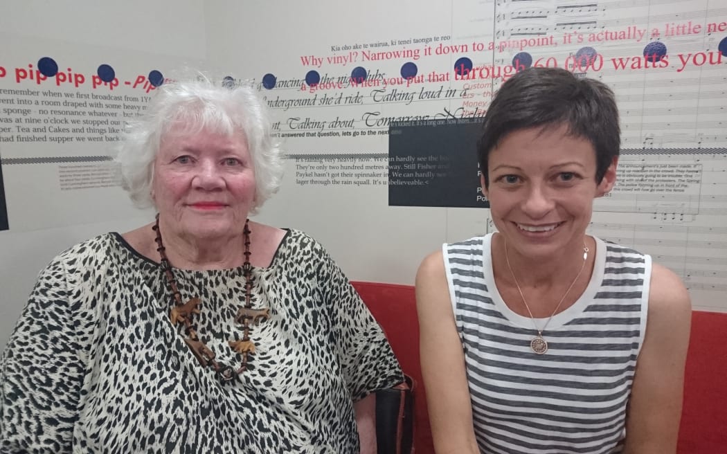 Patricia Langford and Johanna Emeney