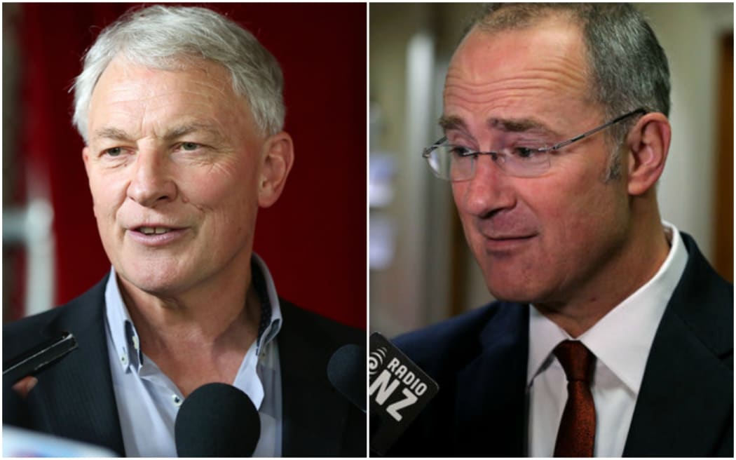 Auckland mayor Phil Goff and Housing Minister Phil Twyford