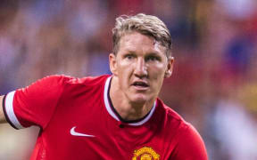 Manchester United's Bastian Schweinsteiger in action.
