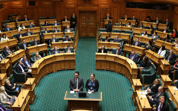 The 52nd Parliament in session.