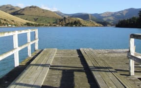 The jetty at Port Levy.