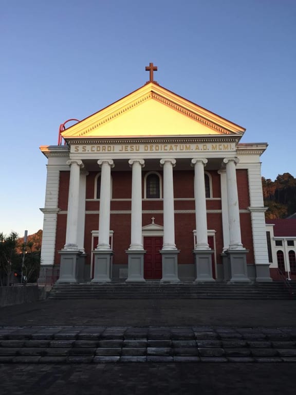 The Metropolitan Cathedral of the Sacred Heart in Wellington