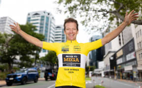 Aaron Gate tour winner of the New Zealand Cycle Classic 2024