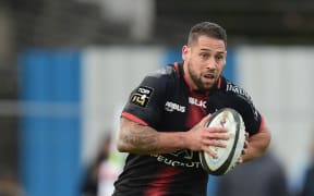 Luke McAlister playing for Toulouse in 2016.