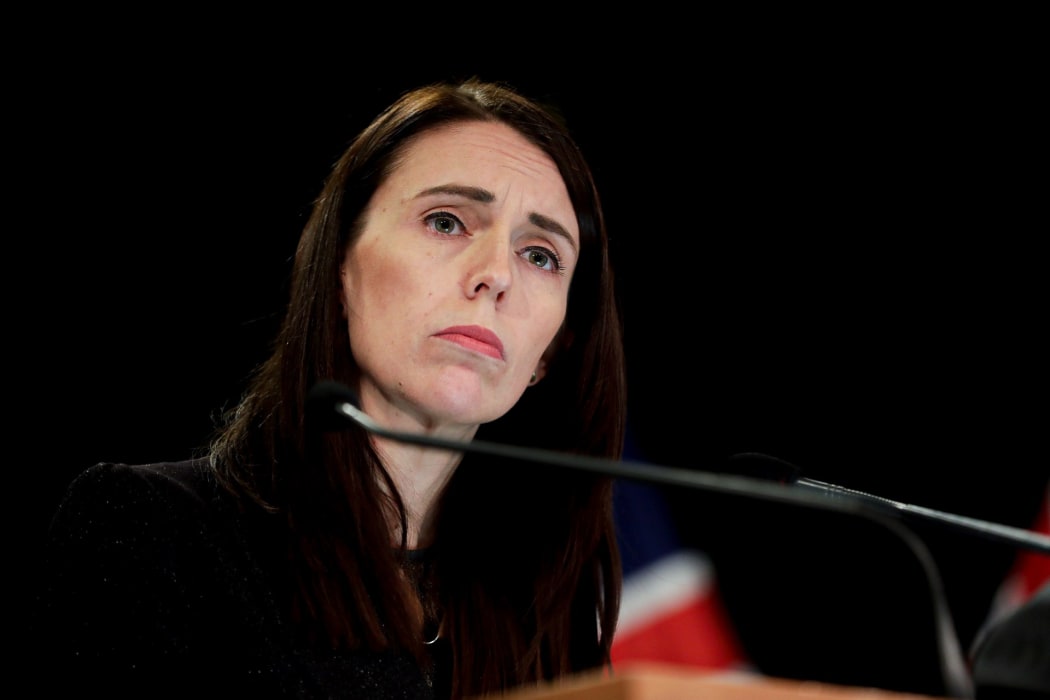 Prime Minister Jacinda Ardern speaking to media at Parliament 27 May 2019.