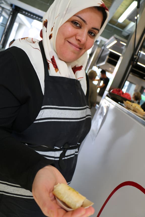 Hajar Mazraeh, Supervisor of Pomegranate Kitchen
