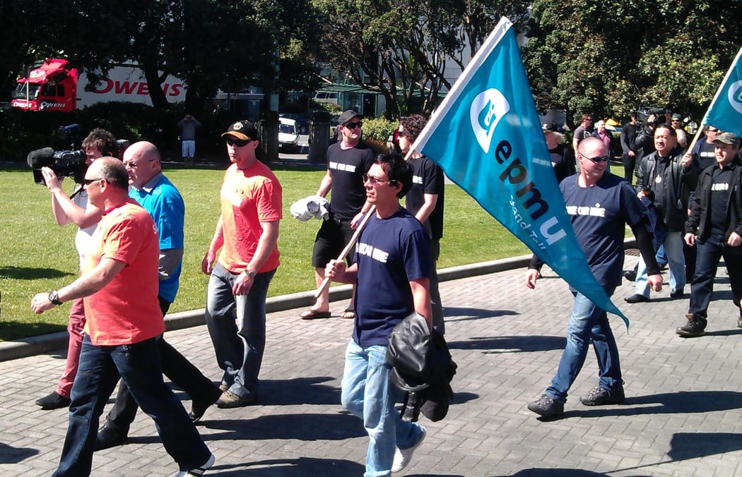 Miners were asking for the Government's help to save their jobs.