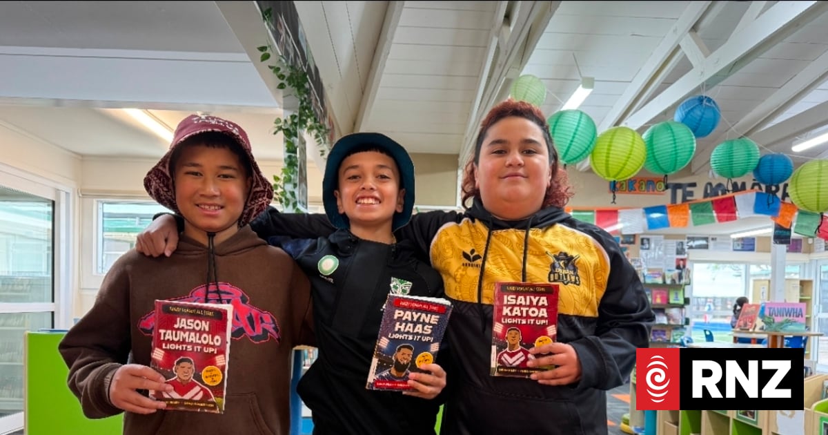 New Zealand: Rugby league stars promote literacy among youth in South Auckland