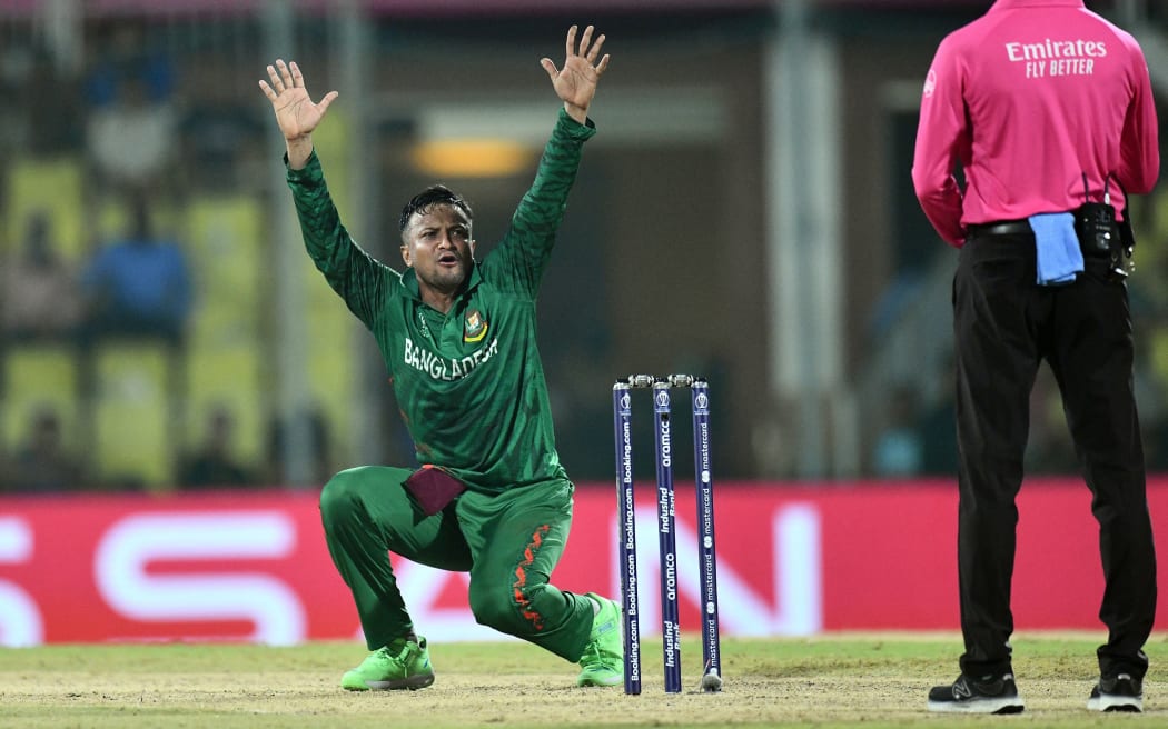 Bangladesh captain Shakib al Hasan.