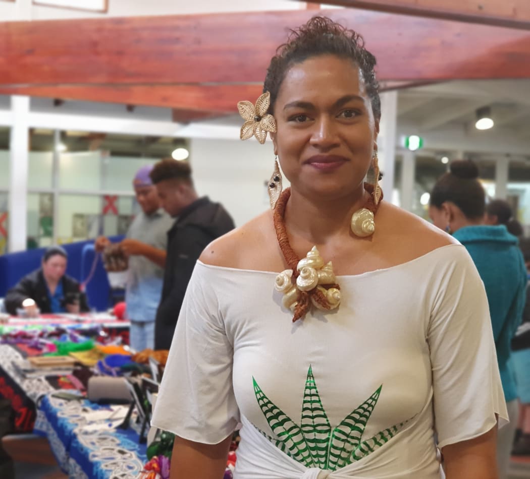Tongan Leiola Finau-Rakau is proud to represent Vanuatu at this year's Pacific Fusion Fashion Show in Auckland.