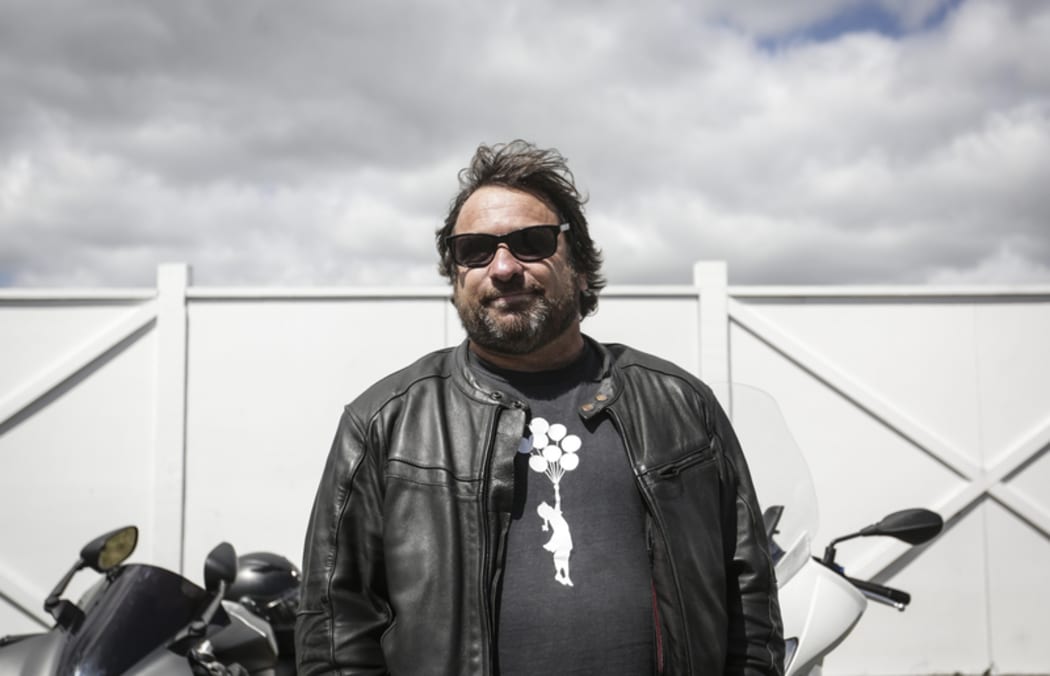 Gino Maresca is apart of the Wellington Motorcycle fun riders who rode to Martinborough.