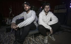 15092016 Photo: Rebekah Parsons-King. Name UL for Headquarters. L-R Emanual Psathas and Ben Murdoch (DJ).