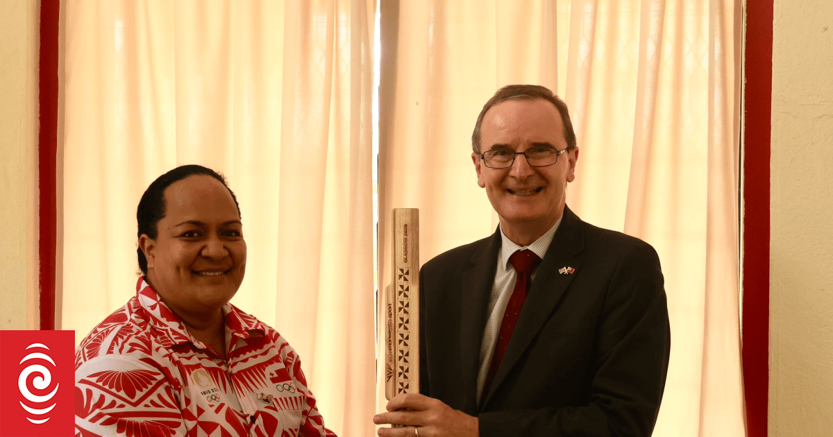 Tonga unveils locally designed baton for 2026 Commonwealth Games relay