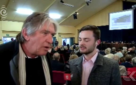 Public meeting in Havelock North