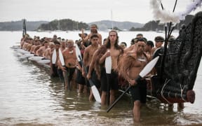 He Kaupapa Waka - A Fleet of Waka is an exhibition at Te Papa Tongarewa
