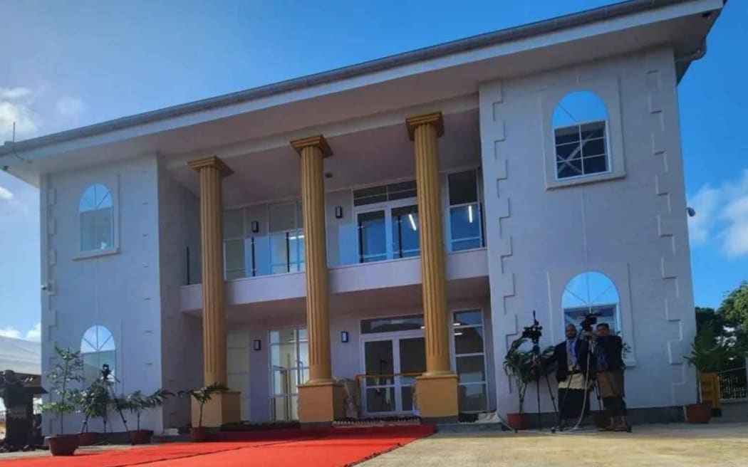 The new Royal Archives building in Tufumahina, Tongatapu. Photo/Talanoa 'O Tonga