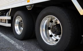 Wheels of a truck (stock image)