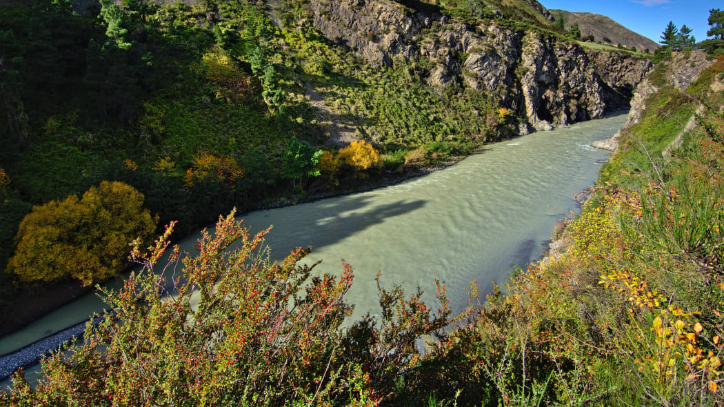 Waiau River gorge, Hanmer Springs, Canterbury, New Zealand