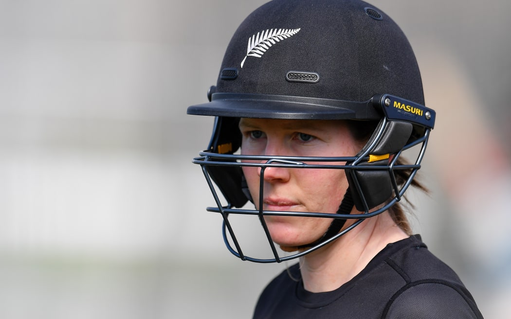 Lauren Down during a White Ferns training session at the NZC High Performance Centre, Lincoln, Christchurch.