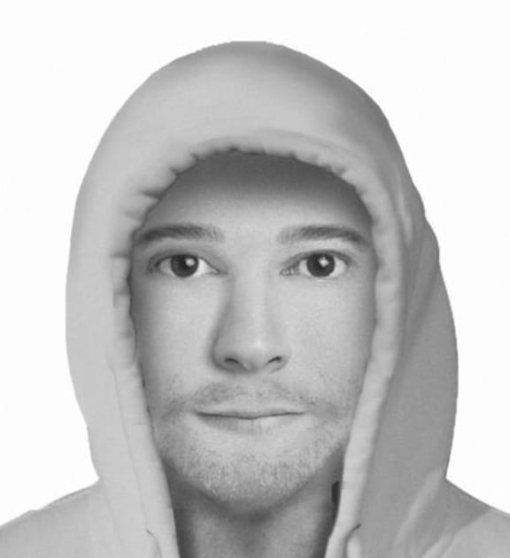 A police image of the man sought over two sexual assaults.