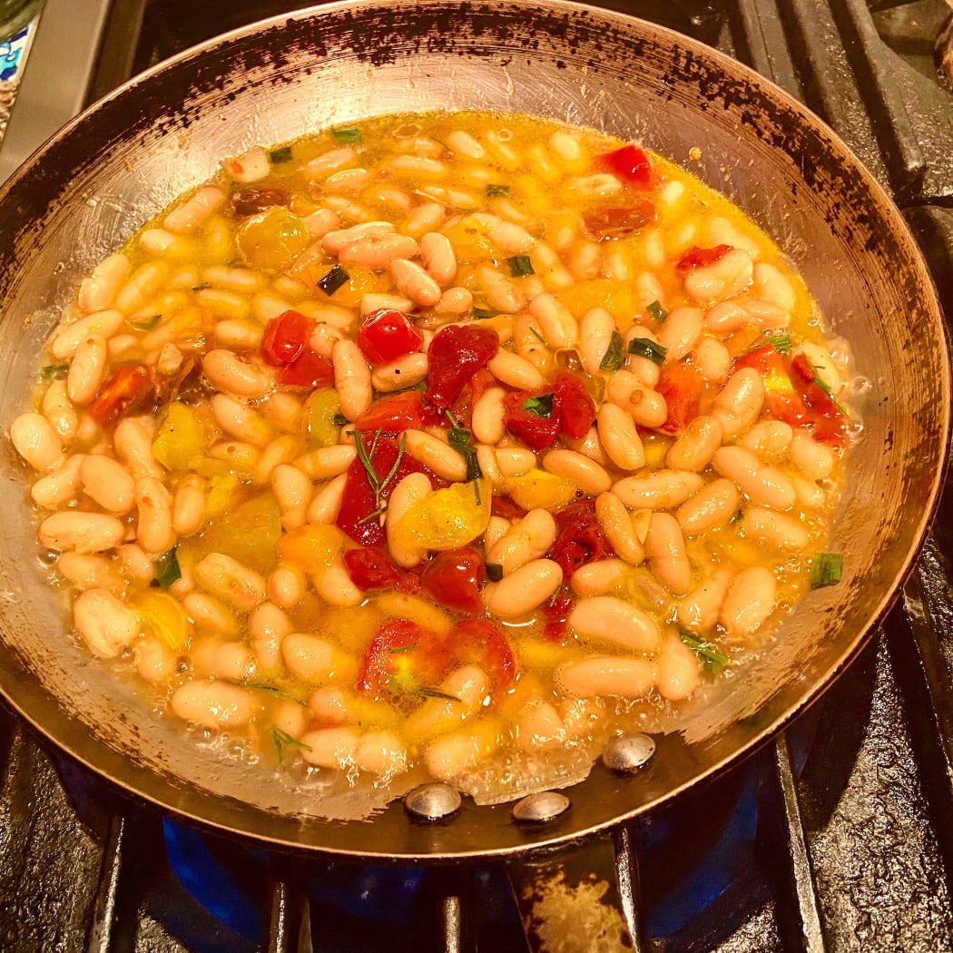 Sautéed White Beans Provencal-Style