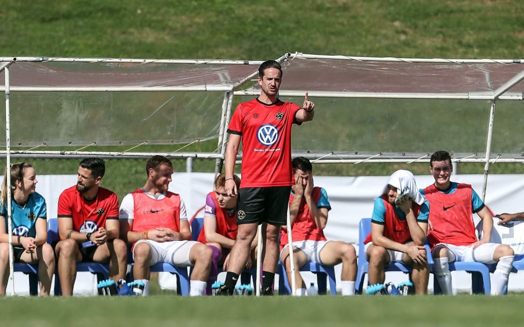 Team Wellington coach José Figueira.