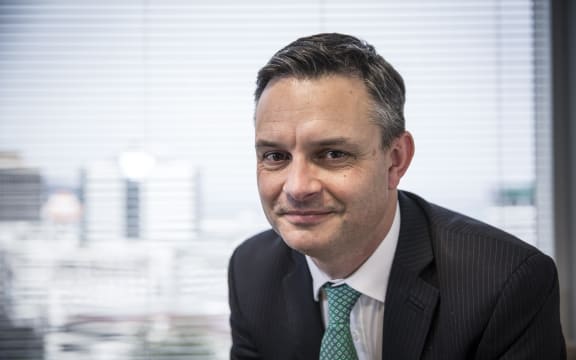 Green Party leader James Shaw