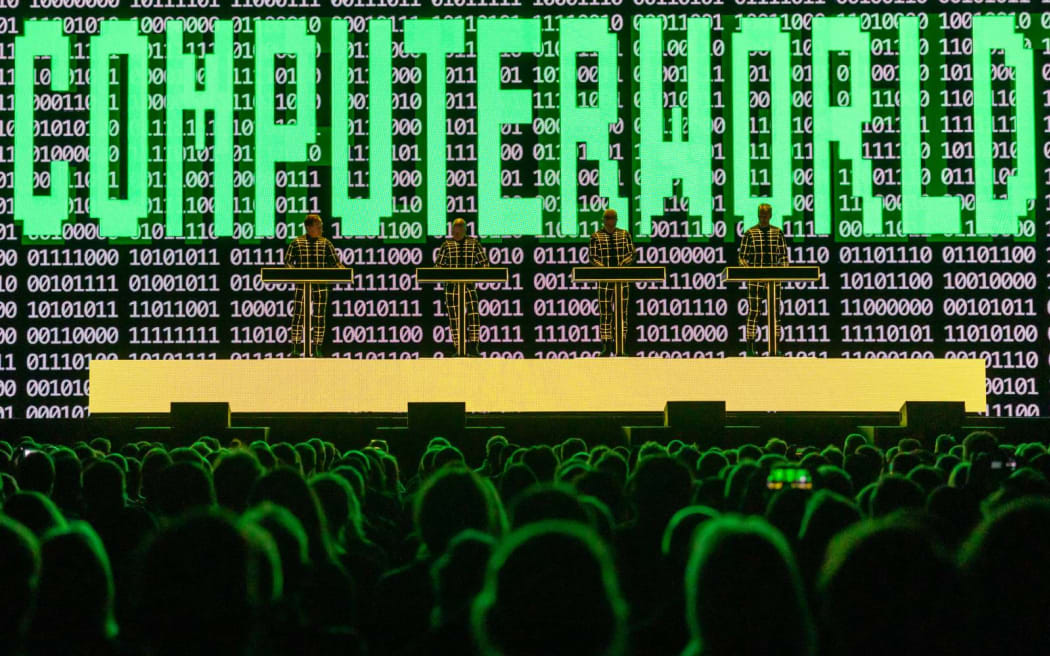 Kraftwerk at the TSB Arena in Wellington, November 2023.