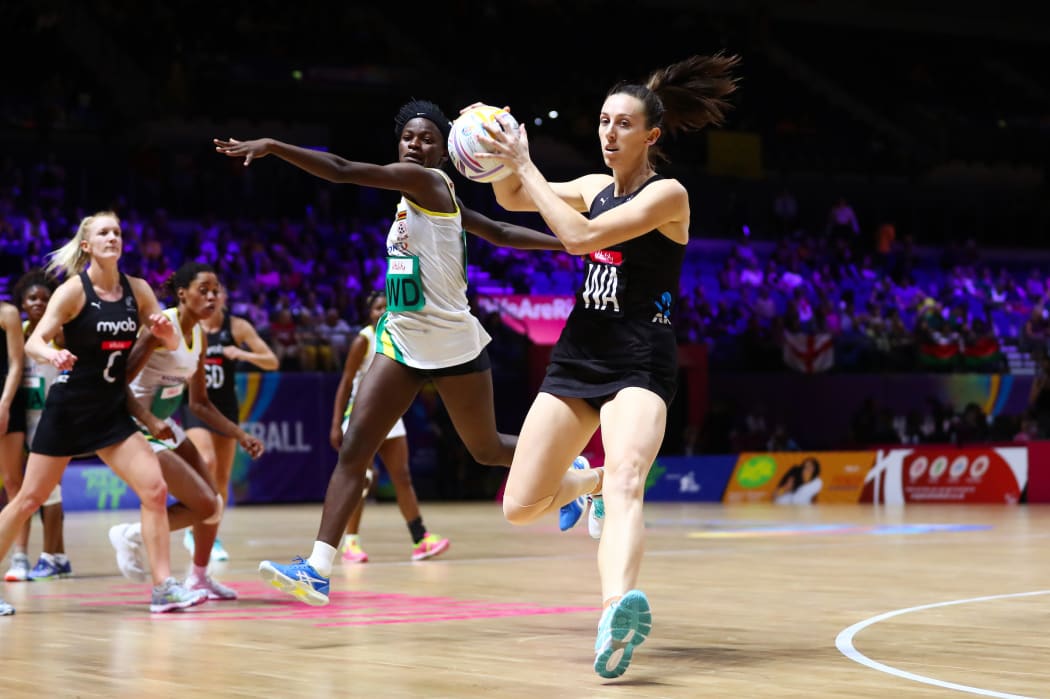 Zimbabwe v New Zealand - Bailey Mes of New Zealand.