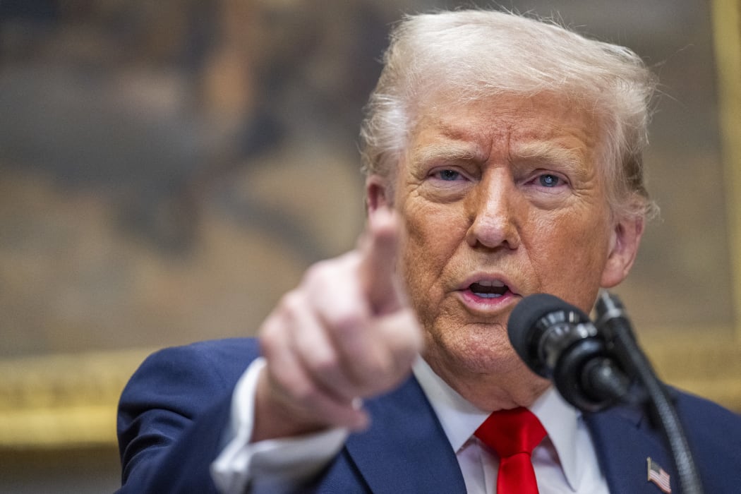 Donald Trump makes fateful wager by testing his lifelong faith in the power of tariffs | RNZ News