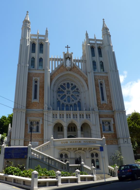 St Mary of the Angels Catholic church in Wellington.