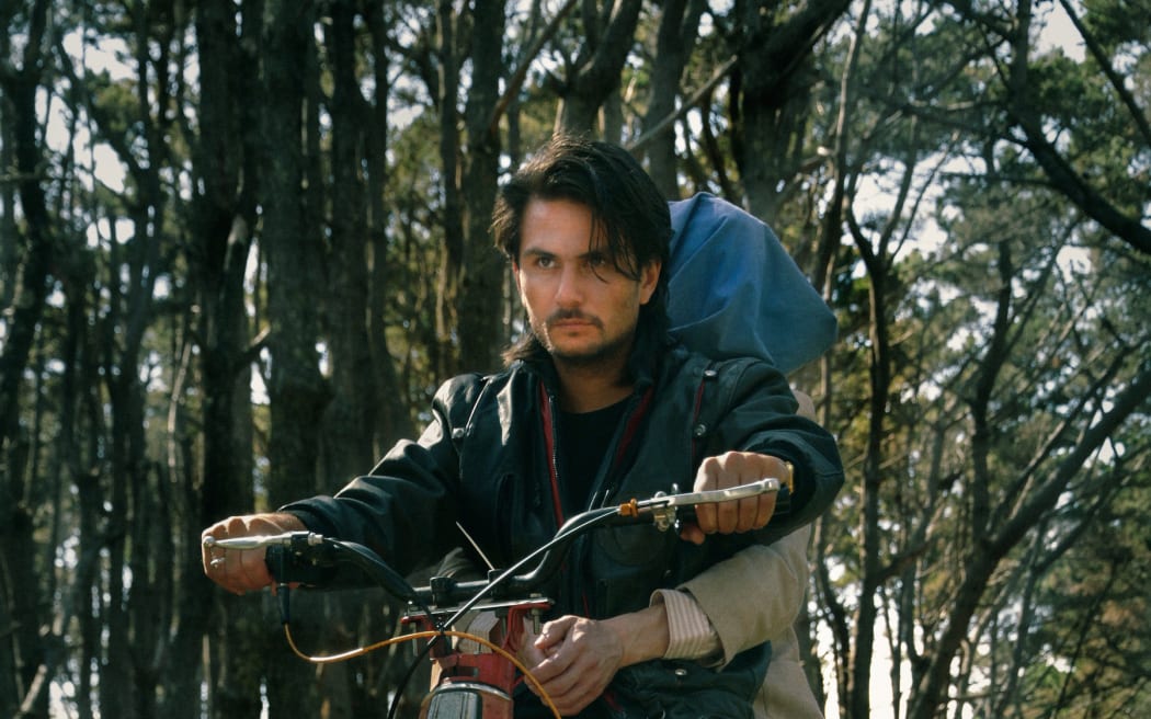 Movie still from the New Zealand short film Stag Hunt