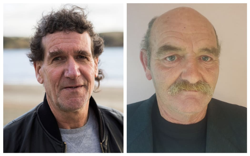 Keith Wiffin, left, and Paul Zentveld - both abuse survivors