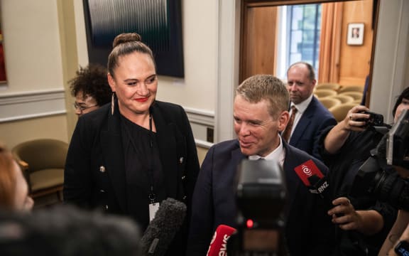Carmel Sepuloni and Chris Hipkins