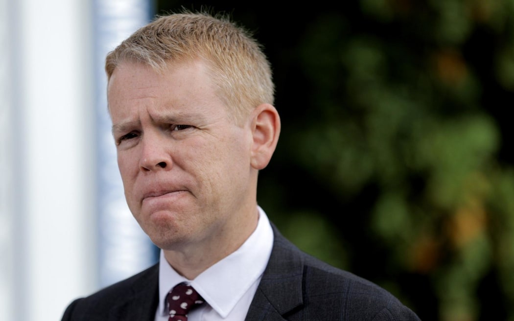 Prime Minister Chris Hipkins announces the government's updated Three Waters strategy.
