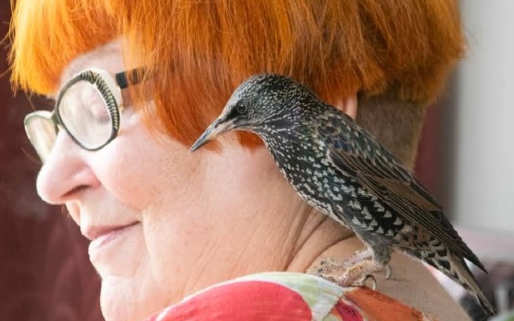 Composer Mary Celeste and starling Matisse.