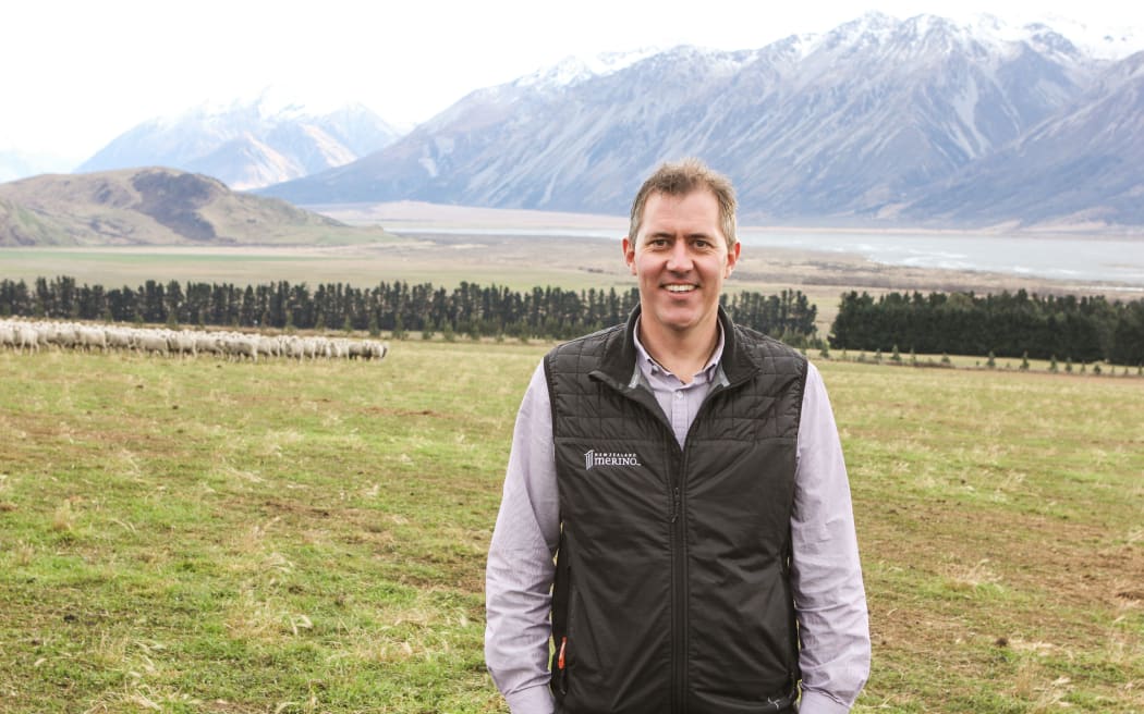 New Zealand Merino's scientist Mark Ferguson.