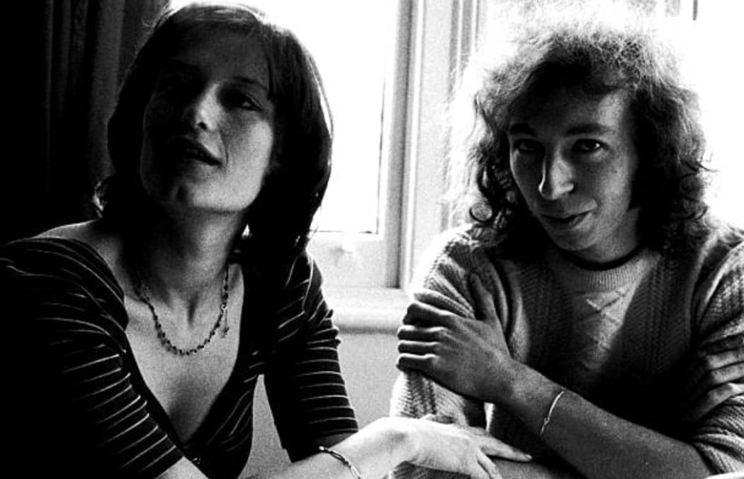 Linda Thompson and Richard Thompson circa 1973