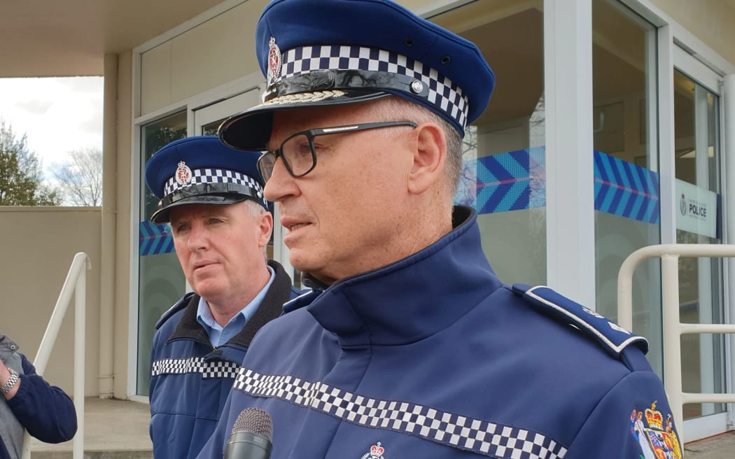 Southern District Commander Superintendent Paul Basham