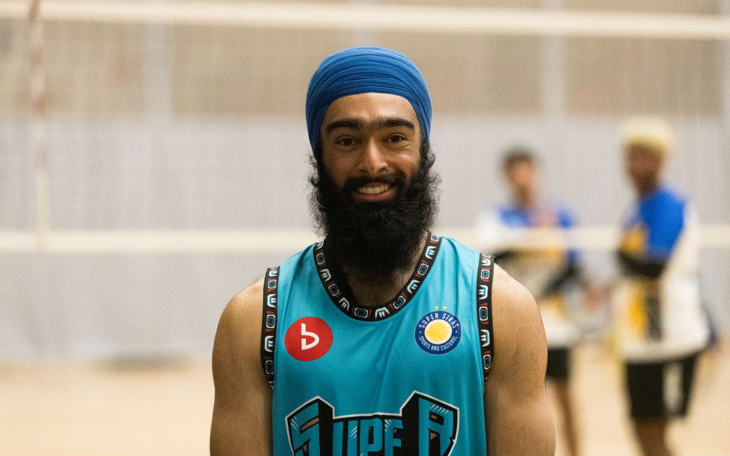 Noorpreet Singh Badwal is a member of the Super Sikhs Sports and Cultural Sydney volleyball club.