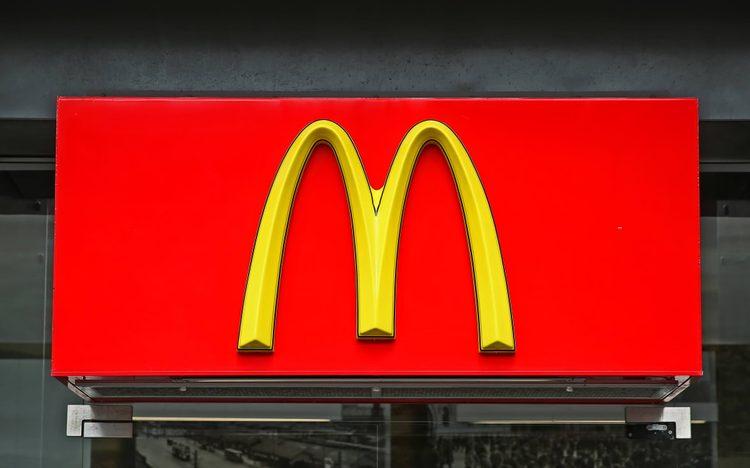 Wellington Mc Donalds in front of train station