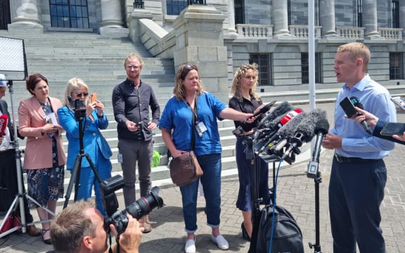 Media quiz Chris Hipkins on becoming PM