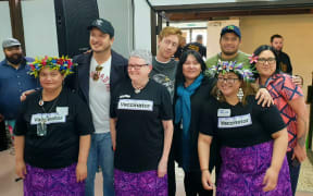 Six60 turned up to surprise vaccinators and the public