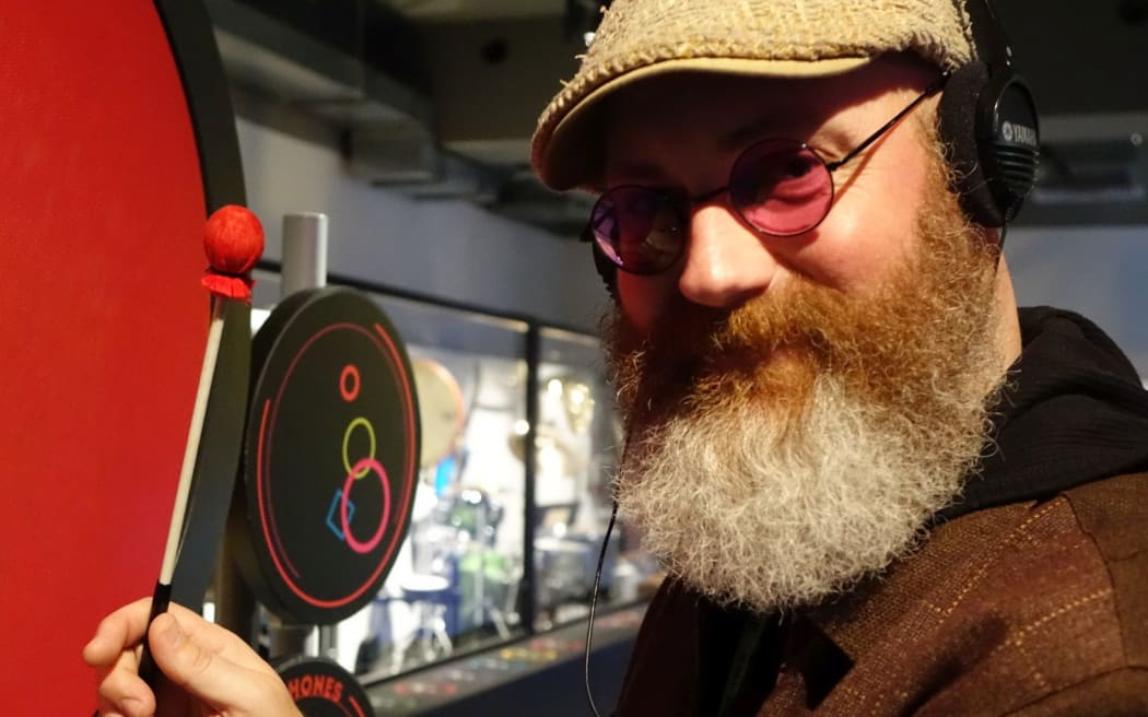 Scotty Armstrong loves how interactive the exhibition is.