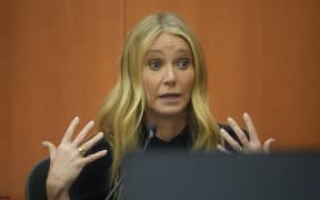 PARK CITY, UTAH - MARCH 24: Gwyneth Paltrow testifies during her trial on March 24, 2023, in Park City, Utah. Terry Sanderson is suing actress Gwyneth Paltrow for $300,000, claiming she recklessly crashed into him while the two were skiing on a beginner run at Deer Valley Resort in Park City, Utah in 2016.   Rick Bowmer-Pool/Getty Images/AFP (Photo by POOL / GETTY IMAGES NORTH AMERICA / Getty Images via AFP)