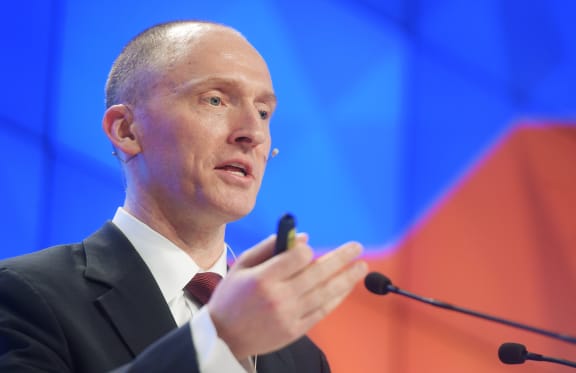 Former foreign policy adviser to Donald Trump Carter Page.
