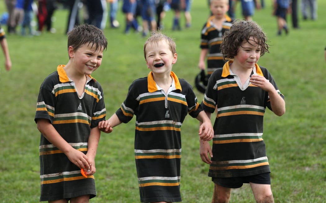 Junior Rugby Open Grade, Carlton v University, Saturday 21 August 2010. War Memorial Park, Mt Roskill, Auckland, New Zealand.