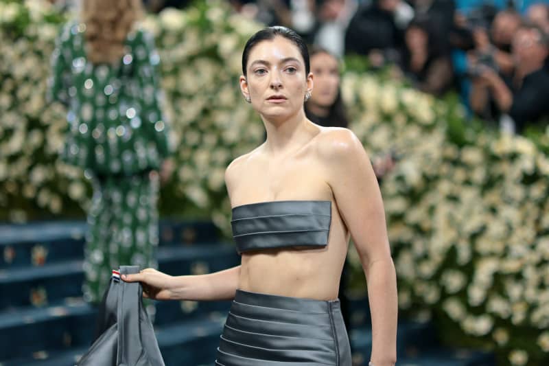 Lorde attends the 2025 Met Gala Celebrating "Superfine: Tailoring Black Style" at Metropolitan Museum of Art on May 05, 2025 in New York City.