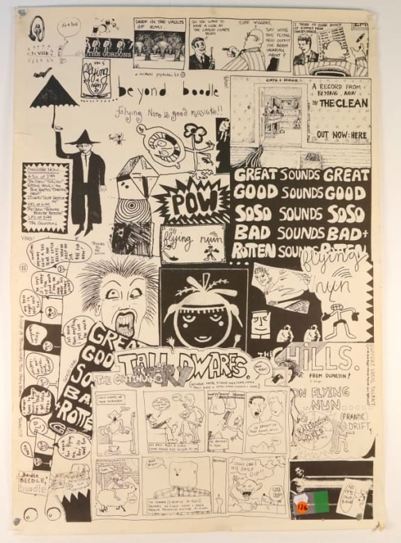 Flying Nun two-sided poster